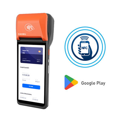 720*1440 IPS All In One POS Android and 58mm Printer Paper Width