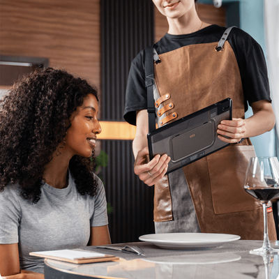 SmartTablet POS Terminal Desktop POS With Fingerprint Support And 256.1*168.2*10.1 Mm Dimensions