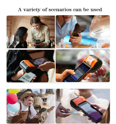 4G Smart 5 Inch Handheld POS Machine 16 GB with Android 11 Sunmi V2S