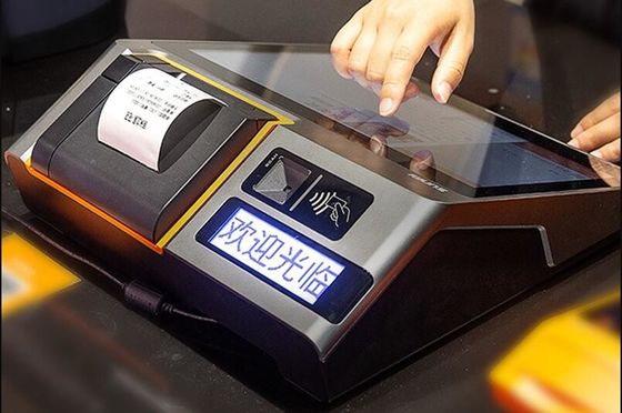 All In One Touch Screen Cash Register 80mm Thermal Printer With NFC 4G LTE