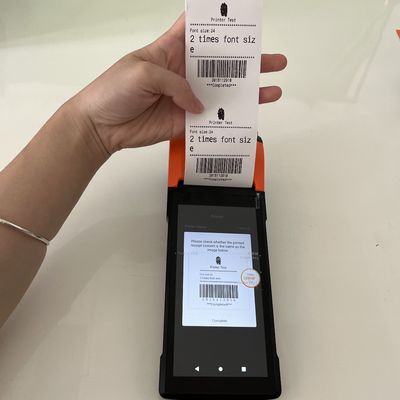 Type C Smart Android Terminal POS Wireless Mobile POS Built In Printer
