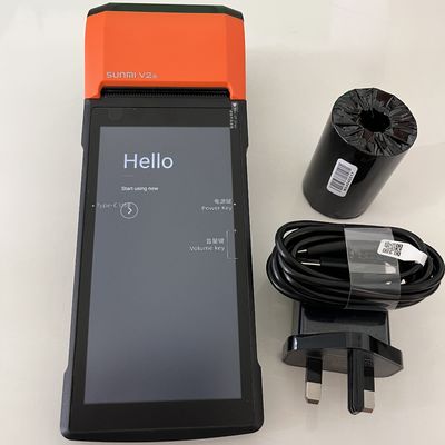 Type C Smart Android Terminal POS Wireless Mobile POS Built In Printer