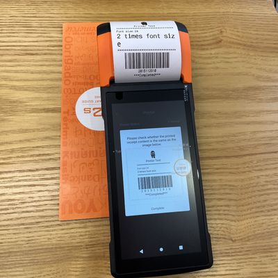 58mm Printer Handheld NFC POS Terminal Android 11 with 5.5inch Touch Screen