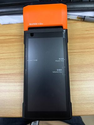 Touch Screen Android POS Terminal High Speed With 16GB Rom 8MP Camera