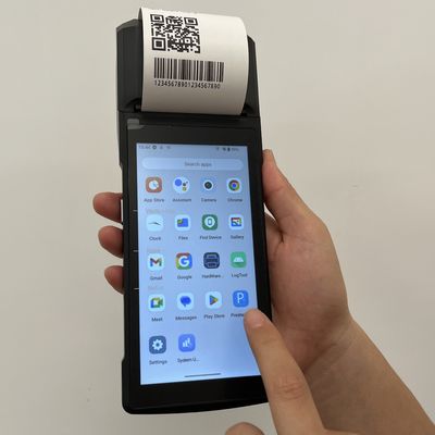 4G NFC Android POS Terminal Handle Scanner For QR Code Payment