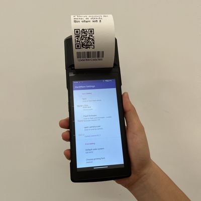 Customized 5.5 Inch Mobile Android Payment Terminal User Friendly With NFC