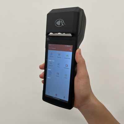 Portable 16GB Smart POS Payment Terminal 5MP Rear Camera For Efficient Transactions
