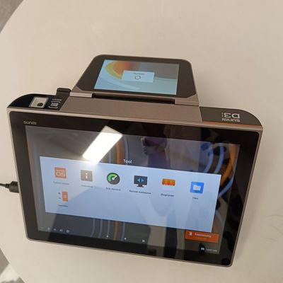 10.1 Android All In One Desktop POS Machine 3GB RAM 32GB ROM With NFC Reader