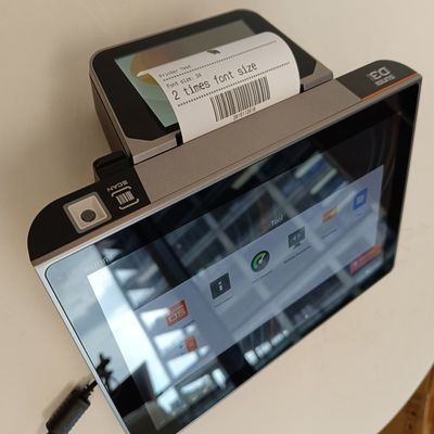 Seamless Scanning Android 13 Sunmi POS System With Built In 80mm Printer