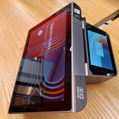 Android 13 All In One POS System With Auto Cutter 80mm Printer And 5GHz WiFi