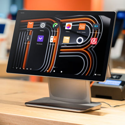 Dual Screen Multi Touch POS Terminal Machine Wifi 5GHz Easy To Connect