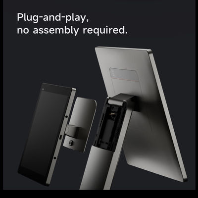 Dual Screen Android POS Terminal Customizable With 4GB RAM 64GB ROM