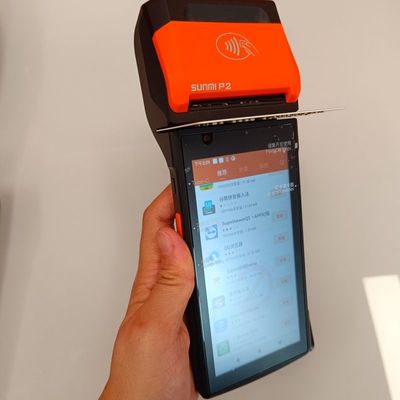Android 11 Quad Core Sunmi OS Payment POS With Magstripe Contactless Card Reader