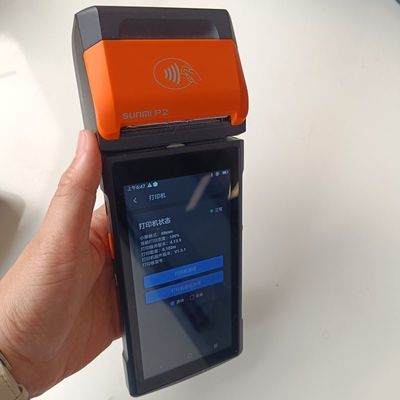Integrated Camera 5.5 Touchscreen POS Terminal Payment With 2540mAh Battery