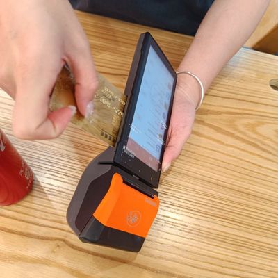 T6900 Cortex-A53 Touch Screen Payment POS Integrated With Camera And Printer