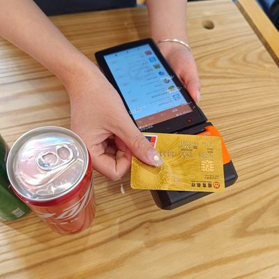 Sunmi P2 5.5 HD Orange Smart POS Machine Customizable With Android 11 Go