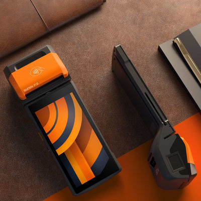 Android 11 Portable 4G Smart POS Fingerprint For Payment Collection