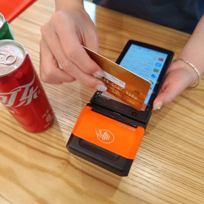 T6900 Cortex-A53 Touch Screen Payment POS Integrated With Camera And Printer
