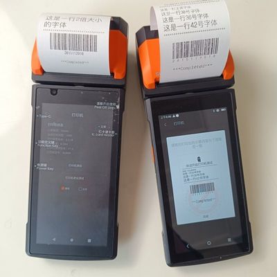 Android 11 Handheld 5.5" HD Smart Mobile Payment Terminal With Versatile Payment Options