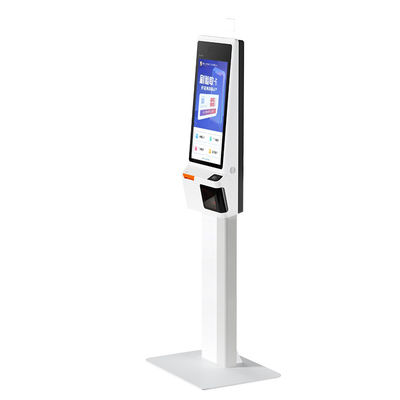 24 Inch Wall Mounted Payment Kiosk With Check Out Receipt Printing And Scanning