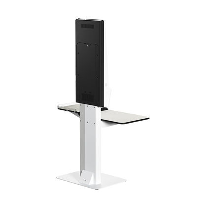 80mm Printer Self Checkout Kiosk Floor Standing For Supermarket Retail