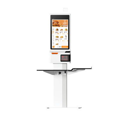 Healthcare Self Service Payment Kiosk With Receipt Printer And Barcode Scanner