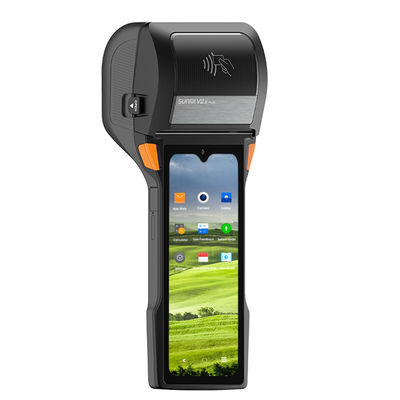 Touchscreen POS Terminal Machine Label Printing With Free MDM System