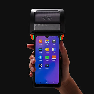 Android POS Terminal Machine Removable Battery With 6.22 HD Touch Screen