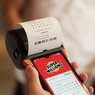 Octa Core CPU All In One POS Terminal 80mm Printer With 6.22 HD Screen