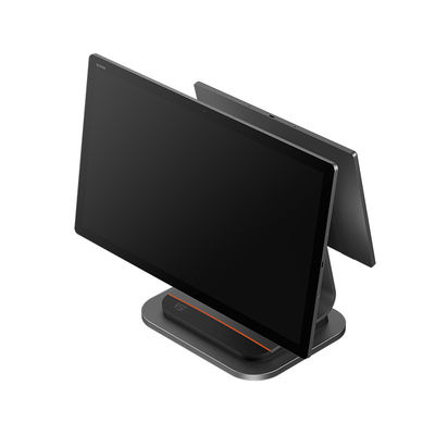 8 MP Camera Wifi Desktop POS Aluminum Alloy with Flipable Main Display