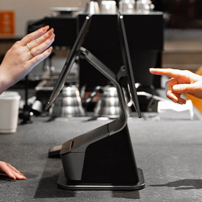 Convenient Store Desktop POS System Android 13 With Built In Thermal Printer
