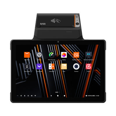 10.1 Inch Screen Handheld Sunmi POS Terminal With 58mm Printer 4GB RAM 2D Scanner