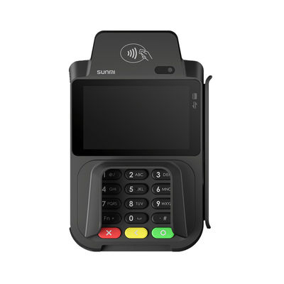 Rugged IP53 Payment POS High Efficiency With 1GB RAM 8GB ROM