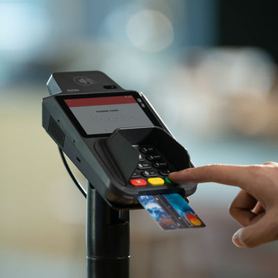 4 Inch HD Android Pin Pad Machine IP53 Waterproof With NFC Reader