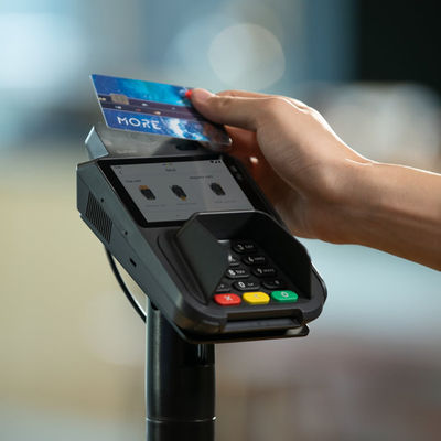 Financial Smart Pin Pad Pos Terminal 2D Scanner Portable For Retail Stores