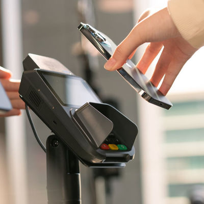 Financial Smart Pin Pad Pos Terminal 2D Scanner Portable For Retail Stores