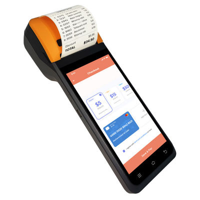 Battery Android Nfc Pos Machine 58mm Printer With Google Play Pre Installed