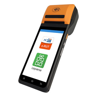 5.5 Inch POS Terminal With Google Play Store And Built In Printer