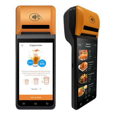 Battery Android Nfc Pos Machine 58mm Printer With Google Play Pre Installed