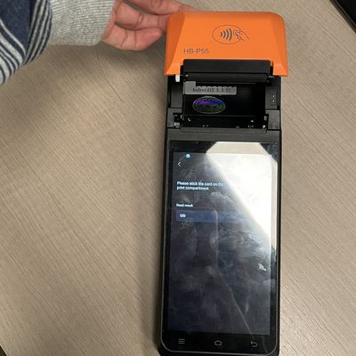 Smart Mobile Pos Android POS Terminal With 5.5'' Display And NFC Mobile Pos Devices
