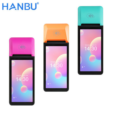 8-Core * 1.6GHz CPU 6 Inch Screen Display All In One POS Terminal For Benefit