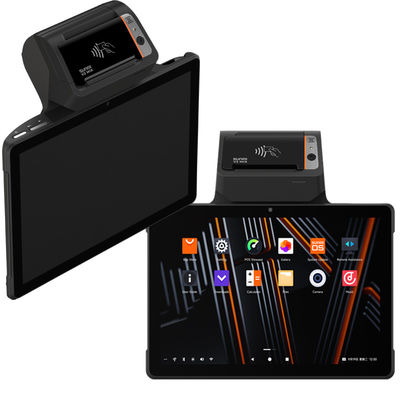 7.2V/2600mAh Battery Handheld POS System With Front 2MP FF QR Payment Camera 0.3MP FF