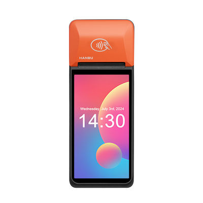 All In One POS Terminal 58mm Printer Paper Width 3GB RAM 32GB ROM Memory All-In-One Device For Business