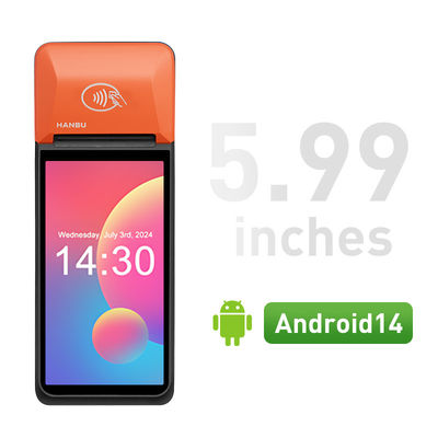 Hanbu HB-P55 Android 13 POS Terminal with 5.99 Inch Screen and NFC