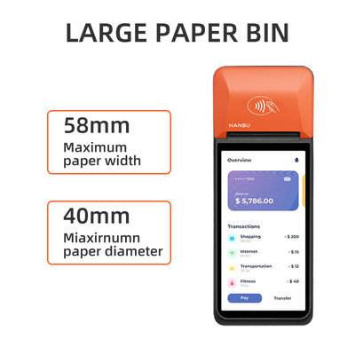 POS Terminal With 58mm Printer Customized To Meet Customer Requirements Offer MDM System