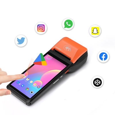 8-Core * 1.6 GHz CPU Android Handheld POS Terminal For Fast And Convenient Business Transactions