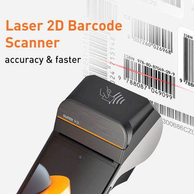 Boost Your Business With Mobile POS Fast Print Speed Of 70mm/s Qualcomm Hexa-core CPU And SUNMI OS Based On Android 13 64bit