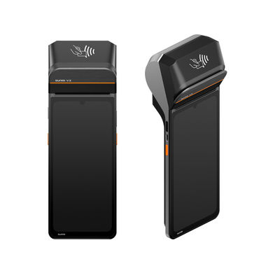 Convenient Transactions Mobile POS With 2*Nano SIM Card Slot And 7.7V 3100mAh Battery