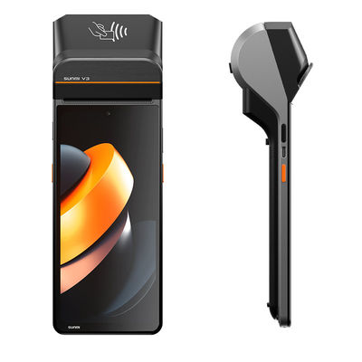 7.7V 3100mAh Battery Mobile POS with SUNMI OS Based On Android 13 64bit Lightweight and Versatile 419g battery Incl