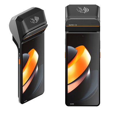 7.7V 3100mAh Battery Mobile POS with SUNMI OS Based On Android 13 64bit Lightweight and Versatile 419g battery Incl